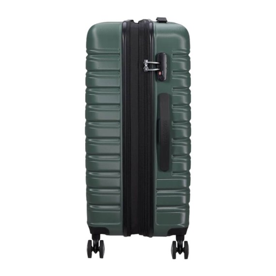 AMERICAN TOURISTER Mala de Viagem Média 67cm 4R Exp. Flashline Verde Floresta | Ref. 92ME800204