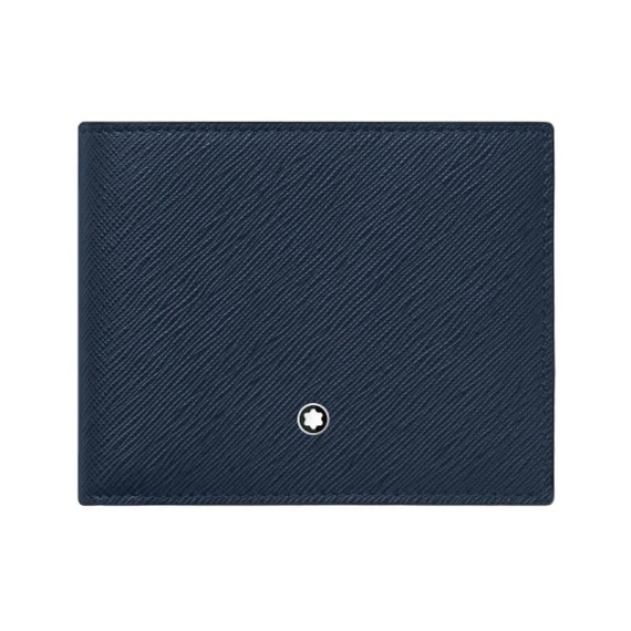Carteira Horizontal 6CC MONTBLANC Sartorial Azul Escuro | Ref. 238.131721