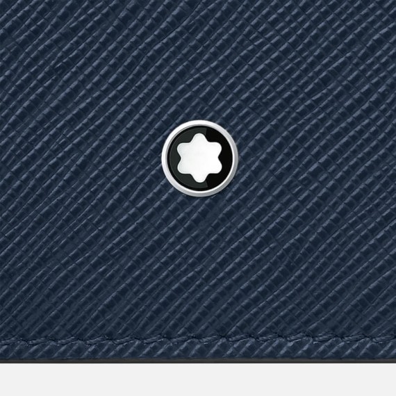 Carteira Horizontal 6CC MONTBLANC Sartorial Azul Escuro | Ref. 238.131721