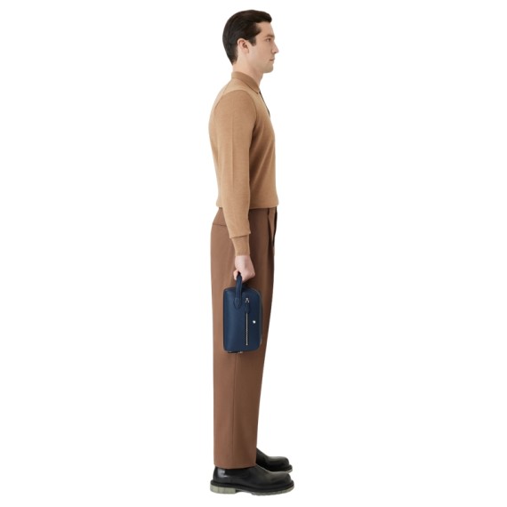 Necessaire Montblanc SARTORIAL Azul Escuro | Ref. 238.131720