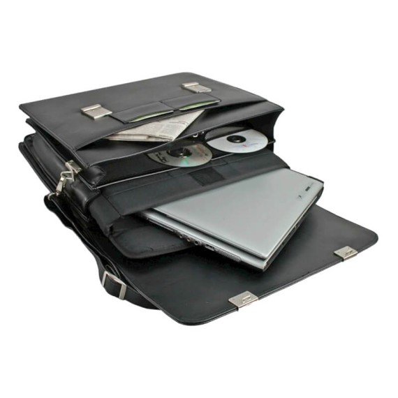 Pasta c/ Asa de Mão D&N 5180 Preta | Ref. 345.518001