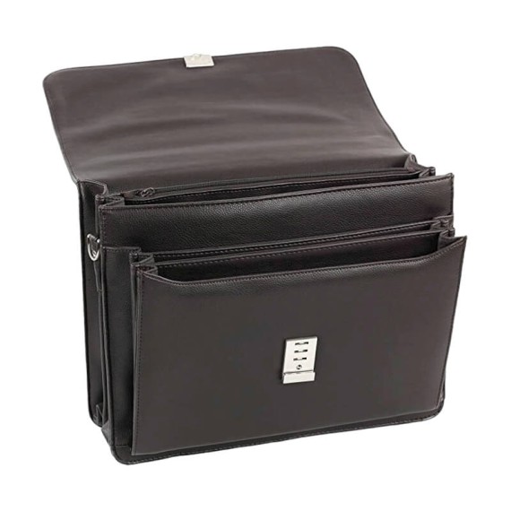 Pasta c/ Asa de Mão D&N 5373 Castanha | Ref. 345.537303