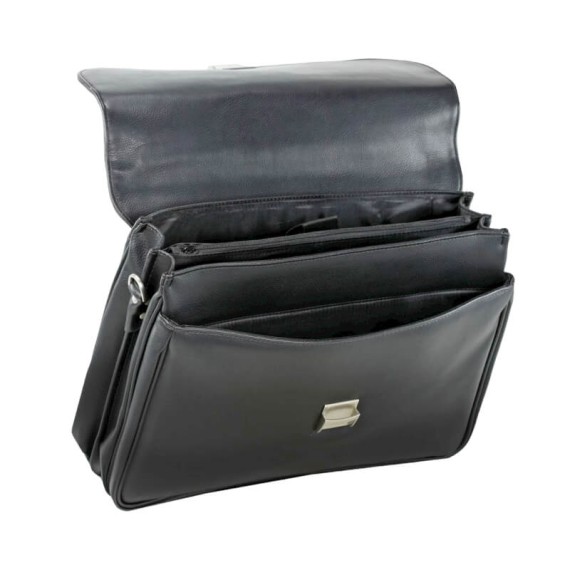 Pasta c/ Asa de Mão D&N 5379 Preta | Ref. 345.537901