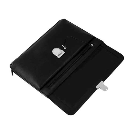 Pasta de Mão c/ Bloco A4 D&N 5594 Preta | Ref. 345.559401