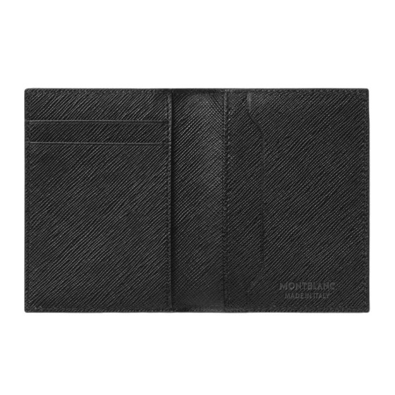 Porta-Cartões Vertical 4CC MONTBLANC Sartorial Preto | Ref. 238.130322