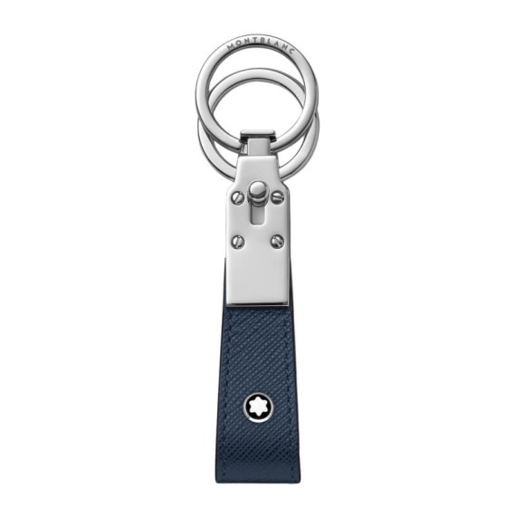 Porta-Chaves Duplo Anel MONTBLANC Sartorial Azul Escuro | Ref. 238.131735