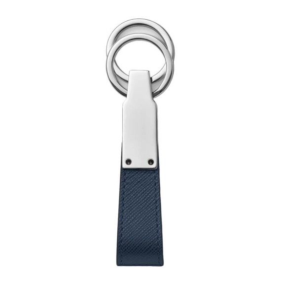 Porta-Chaves Duplo Anel MONTBLANC Sartorial Azul Escuro | Ref. 238.131735