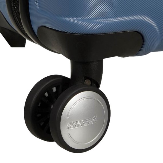 AMERICAN TOURISTER Mala de Viagem Grande 78cm 4R Exp. Flashline Azul Coroa | Ref. 92ME800301