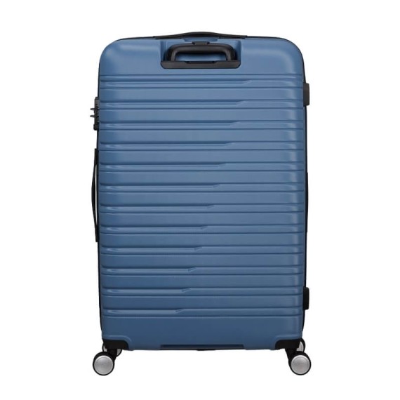 AMERICAN TOURISTER Mala de Viagem Grande 78cm 4R Exp. Flashline Azul Coroa | Ref. 92ME800301