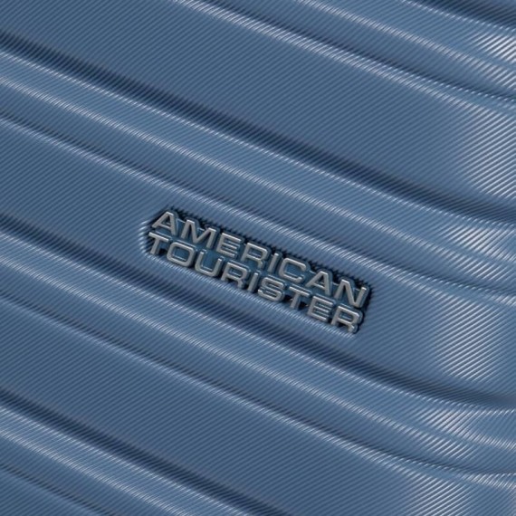 AMERICAN TOURISTER Mala de Viagem Grande 78cm 4R Exp. Flashline Azul Coroa | Ref. 92ME800301