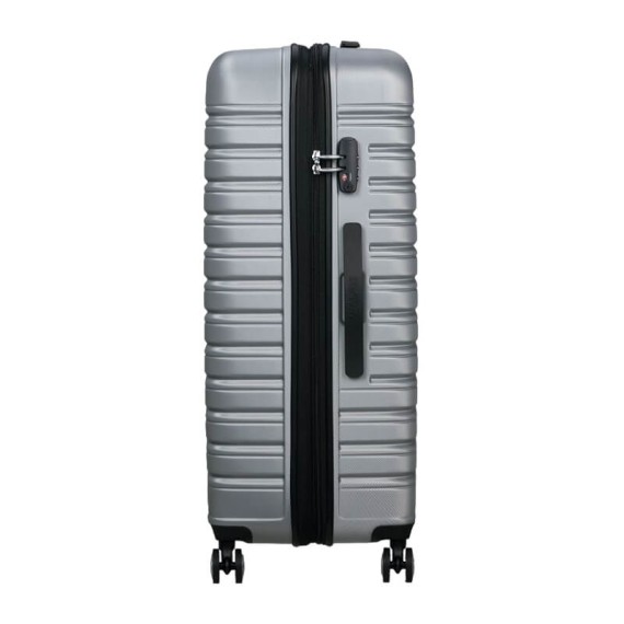 AMERICAN TOURISTER Mala de Viagem Grande 78cm 4R Exp. Flashline Prata | Ref. 92ME800325