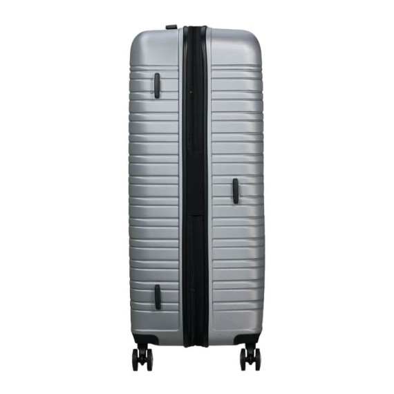 AMERICAN TOURISTER Mala de Viagem Grande 78cm 4R Exp. Flashline Prata | Ref. 92ME800325