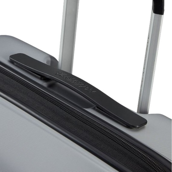 AMERICAN TOURISTER Mala de Viagem Grande 78cm 4R Exp. Flashline Prata | Ref. 92ME800325