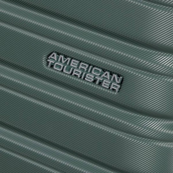 AMERICAN TOURISTER Mala de Viagem Grande 78cm 4R Exp. Flashline Verde Floresta | Ref. 92ME800304