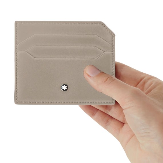 Porta-Cartões 6CC Montblanc MEISTERISTÜCK Selection Soft Dusty Grey | Ref. 238.131828 Porta-Cartões 6CC Montblanc MEISTERISTÜCK Selection Soft Dusty Grey | Ref. 238.131828