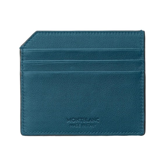 Porta-Cartões 6CC MONTBLANC Meisterstück Selection Soft Ottanio | Ref. 238.131829