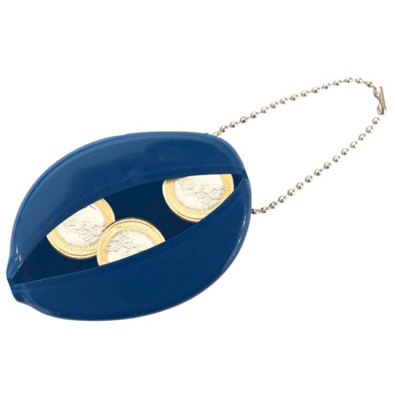 Porta-Moedas de Borracha K&J Azul | Ref. 285.20188A
