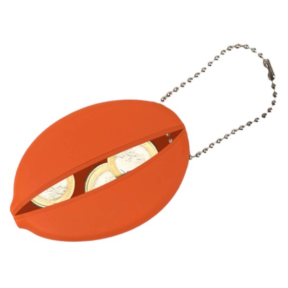 Porta-Moedas de Borracha K&J Laranja | Ref. 285.20188L