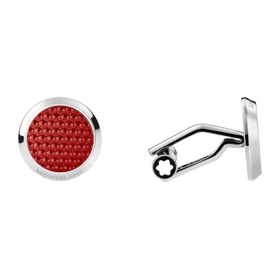 Botões de Punho MONTBLANC Meisterstück Vermelho | Ref. 238.130269