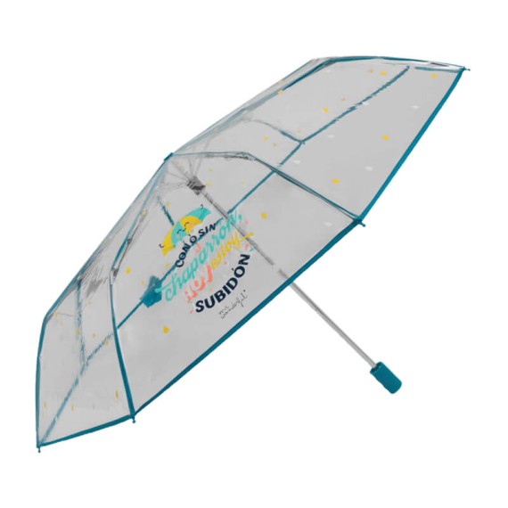 Guarda-Chuvas Curto Manual Clima 54/8 19231 Azul | Ref. 241.19231A