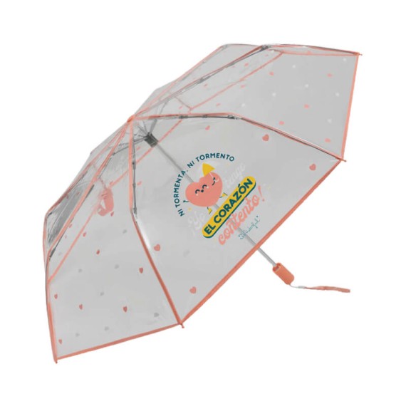 Guarda-Chuvas Curto Manual Clima 54/8 19231 Rosa | Ref. 241.19231L