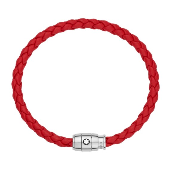 Pulseira de Homem com Anéis MONTBLANC 60mm Vermelha | Ref. 238.130901