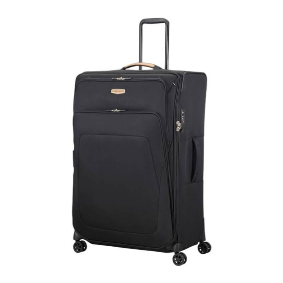 Samsonite Mala de Viagem / Trolley Gigante 82cm 4R Exp. SPARK SNG ECO Preta | Ref. 92CN100809