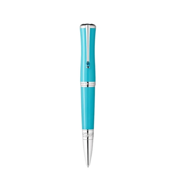 Ballpoint Montblanc Muses Maria Callas Ed. Especial Turquesa | Ref. 238.129566