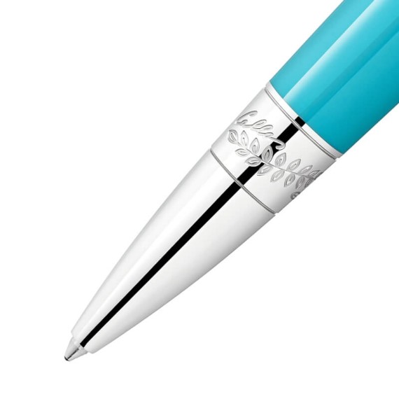 Ballpoint Montblanc Muses Maria Callas Ed. Especial Turquesa | Ref. 238.129566