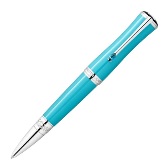 Ballpoint Montblanc Muses Maria Callas Ed. Especial Turquesa | Ref. 238.129566