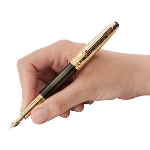 Caneta-tinteiro Montblanc (M) Meisterstück Around the World in 80 Days Doué | Ref. 238.128471