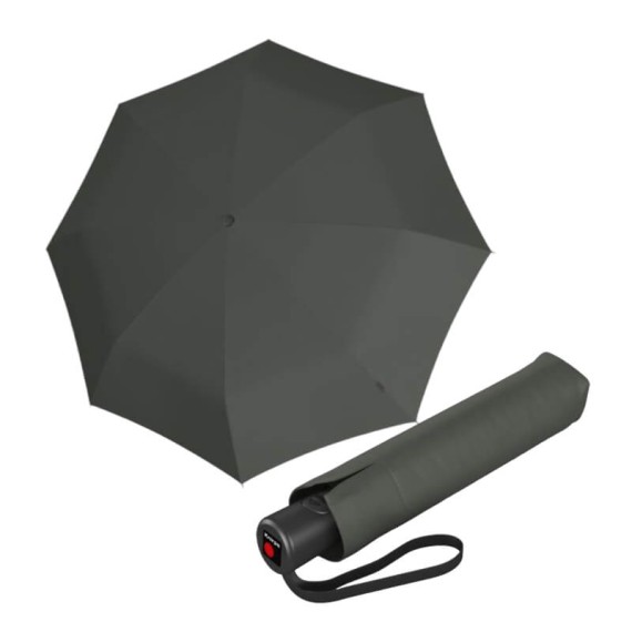Guarda-Chuva Knrips Dobrável A.200 Médio Duomatic Dark Grey | Ref. 300.9572010800