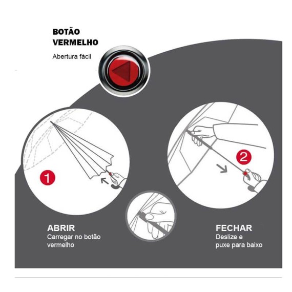 Guarda-Chuva Knrips T.771 Comprido Aut. Men’s Prints Pattern | Ref. 300.9637737601