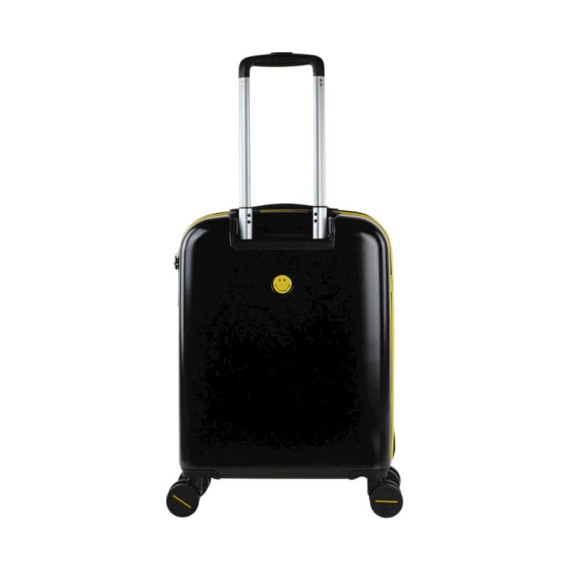 Mala de Cabine / Trolley 55cm 4 Rodas Smiley Originals Amarelo/Preto | Ref. 237.18015002 Mala de Cabine / Trolley 55cm 4 Rodas Smiley Originals Amarelo/Preto | Ref. 237.18015002