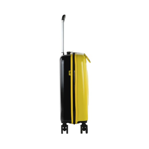 Mala de Cabine / Trolley 55cm 4 Rodas Smiley Originals Amarelo/Preto | Ref. 237.18015002 Mala de Cabine / Trolley 55cm 4 Rodas Smiley Originals Amarelo/Preto | Ref. 237.18015002