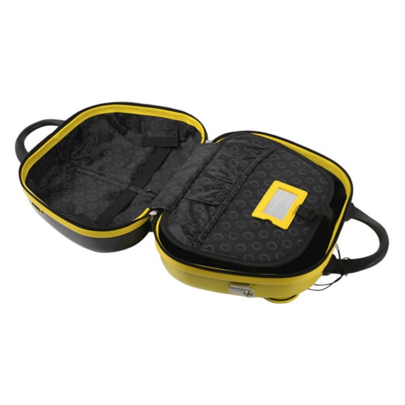 Necessaire Smiley Originals Amarelo/Preto | Ref. 237.18013502