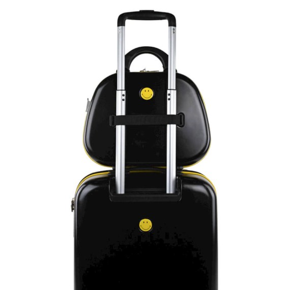 Necessaire Smiley Originals Amarelo/Preto | Ref. 237.18013502
