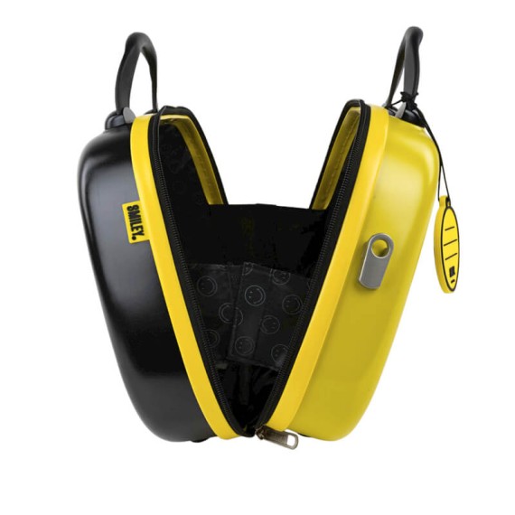 Necessaire Smiley Originals Amarelo/Preto | Ref. 237.18013502