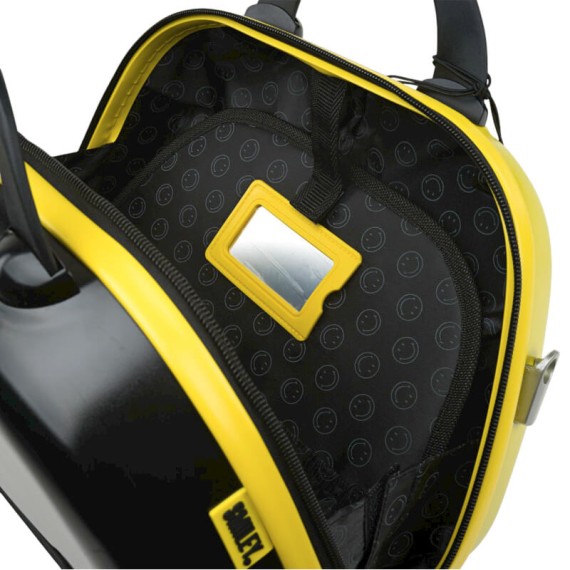 Necessaire Smiley Originals Amarelo/Preto | Ref. 237.18013502