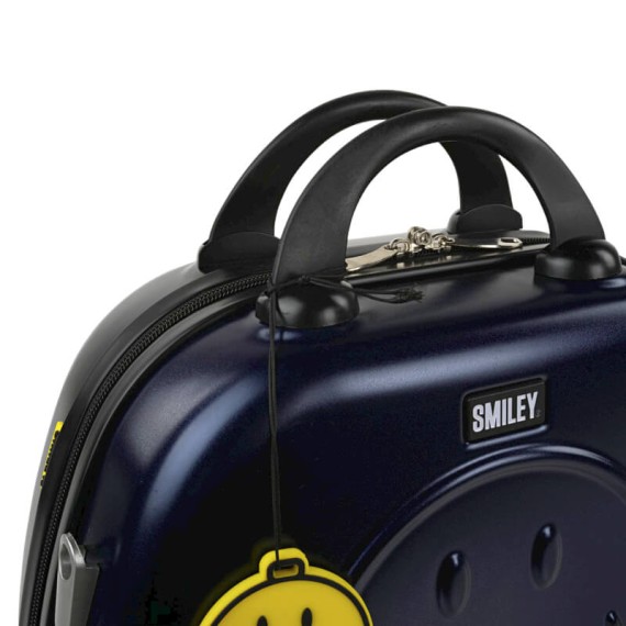 Necessaire Smiley Originals Azul/Preto | Ref. 237.18013501