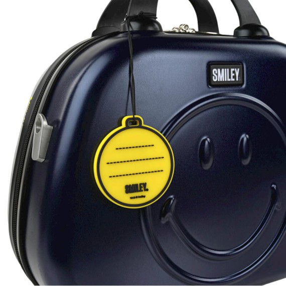 Necessaire Smiley Originals Azul/Preto | Ref. 237.18013501