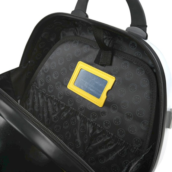 Necessaire Smiley Originals Branco/Preto | Ref. 237.18013503