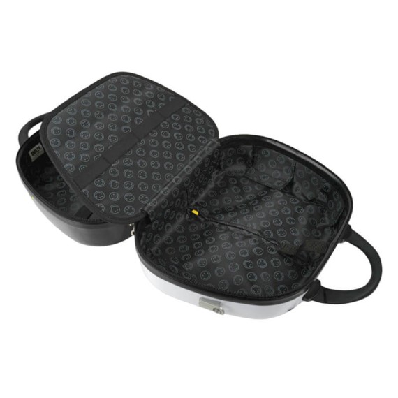 Necessaire Smiley Originals Branco/Preto | Ref. 237.18013503