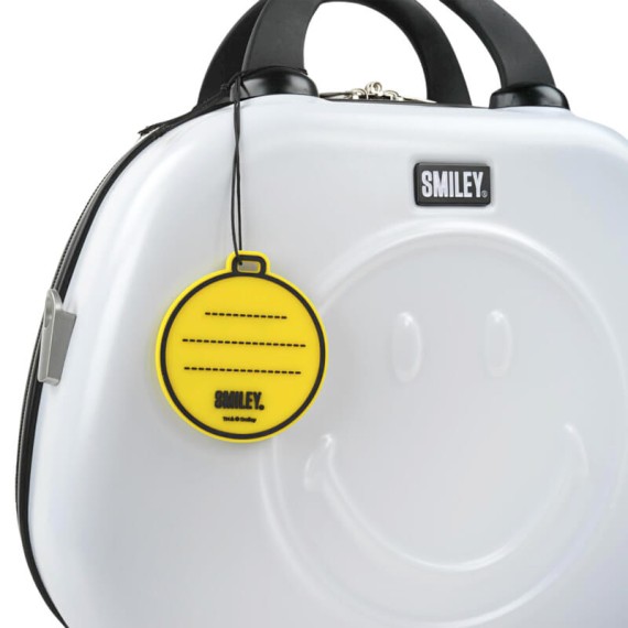 Necessaire Smiley Originals Branco/Preto | Ref. 237.18013503