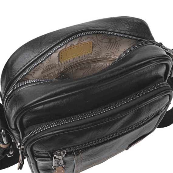 Bolsa de Tiracolo c/ Bolso Frontal Lois WARREN Preta | Ref. 237.31731901