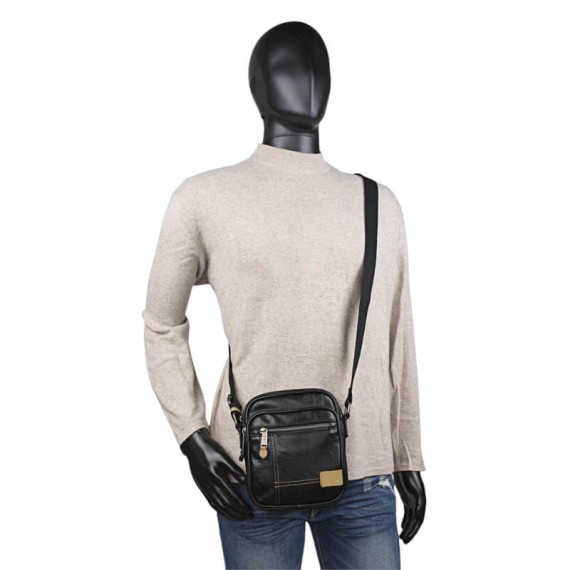 Bolsa de Tiracolo c/ Bolso Frontal Lois WARREN Preta | Ref. 237.31731901