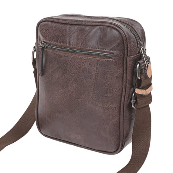 Bolsa de Tiracolo c/ Pala Lois WARREN Castanha | Ref. 237.31732102