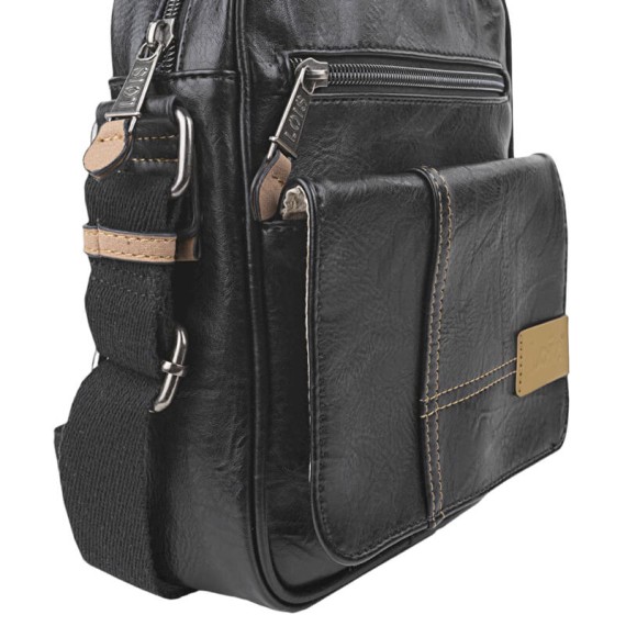 Bolsa de Tiracolo c/ Pala Lois WARREN Preta | Ref. 237.31732101