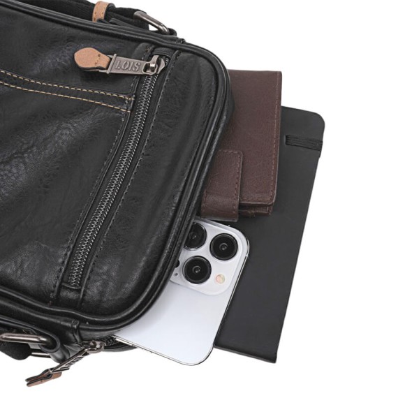 Bolsa de Tiracolo Lois WARREN Preta | Ref. 237.31731601