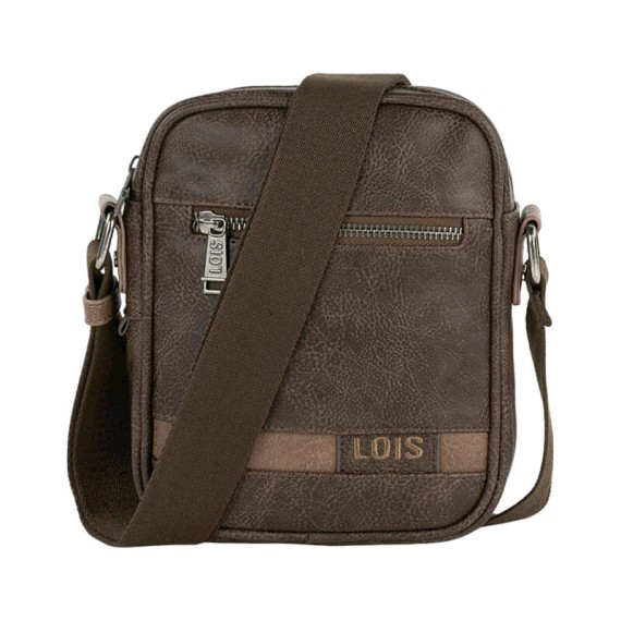 Bolsa de Tiracolo para Homem Lois GRANT Castanha | Ref. 237.31021602